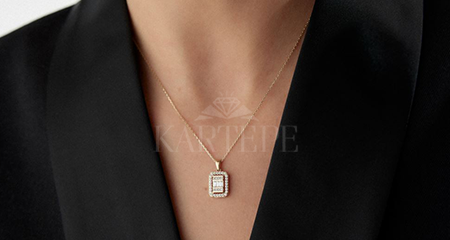 Beyaz Altın Kolye ile Zamansız Şıklık ve Modern Zarafet