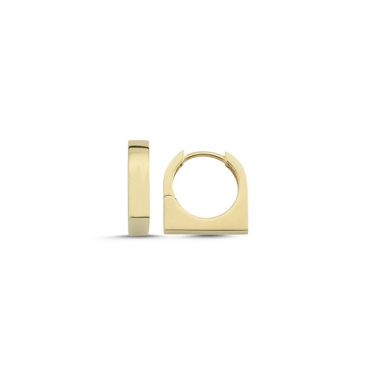 Kare Oval Tasarım Küpe