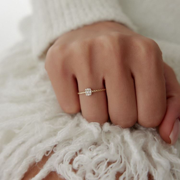 Baget Burgu Tasarım Yüzük