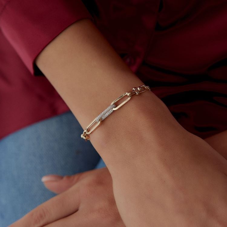 Ataç T Trend Zincir Bileklik