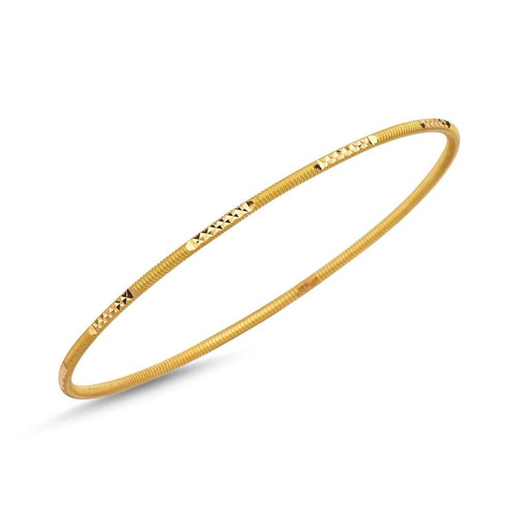 8 Gr Ajda Oluklu 22 Ayar Bilezik