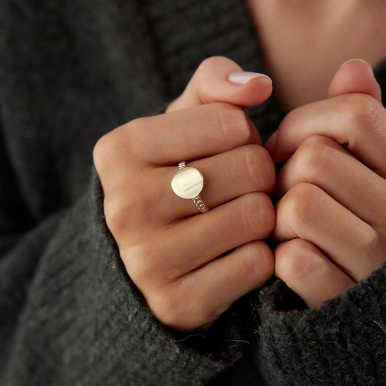 Burgu Plaka Tasarım Yüzük