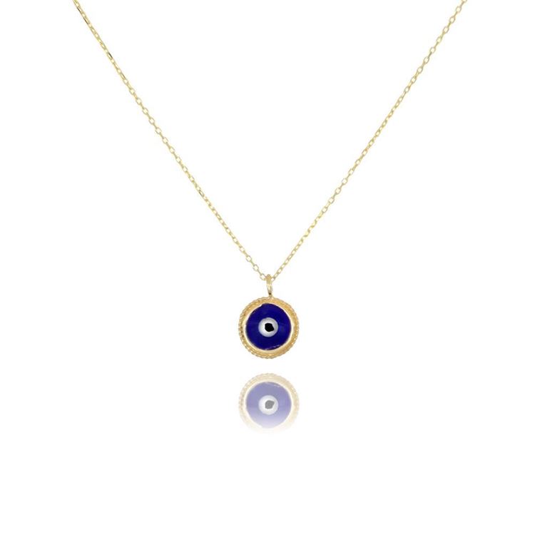 Nazar Mineli Göz Kolye