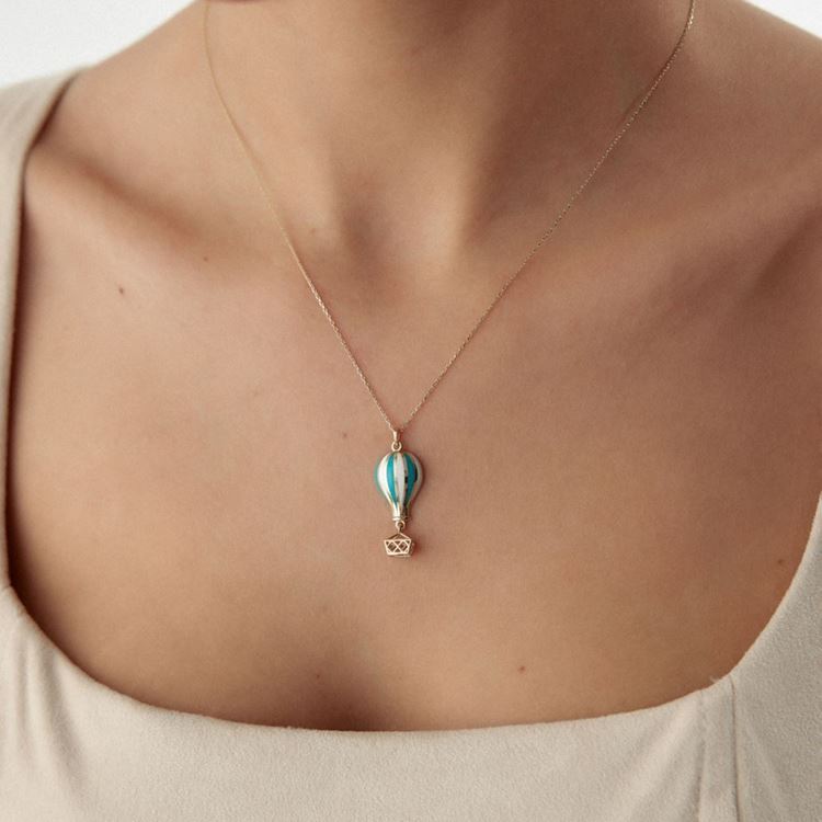 Kapadokya Balonlu Kolye