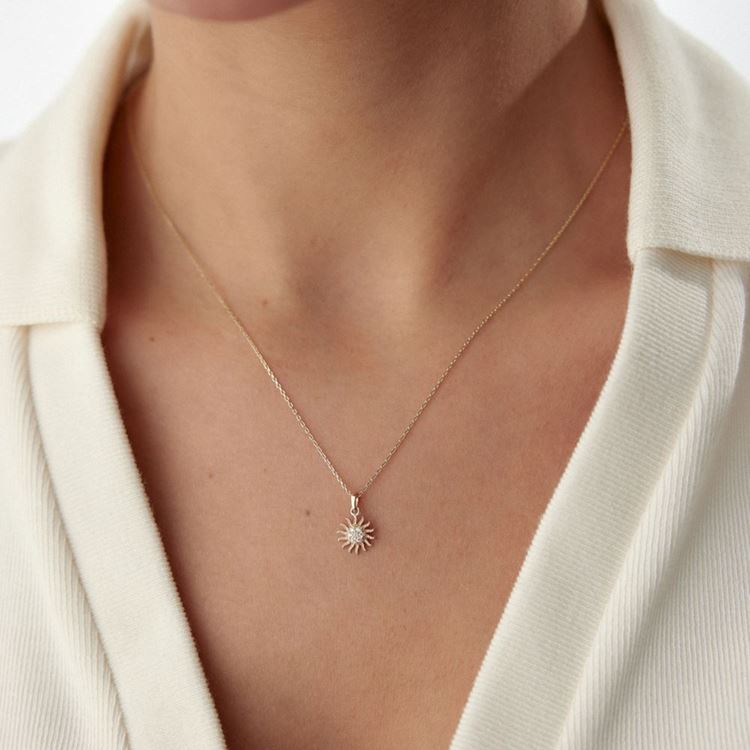 Güneş Tasarım Kolye