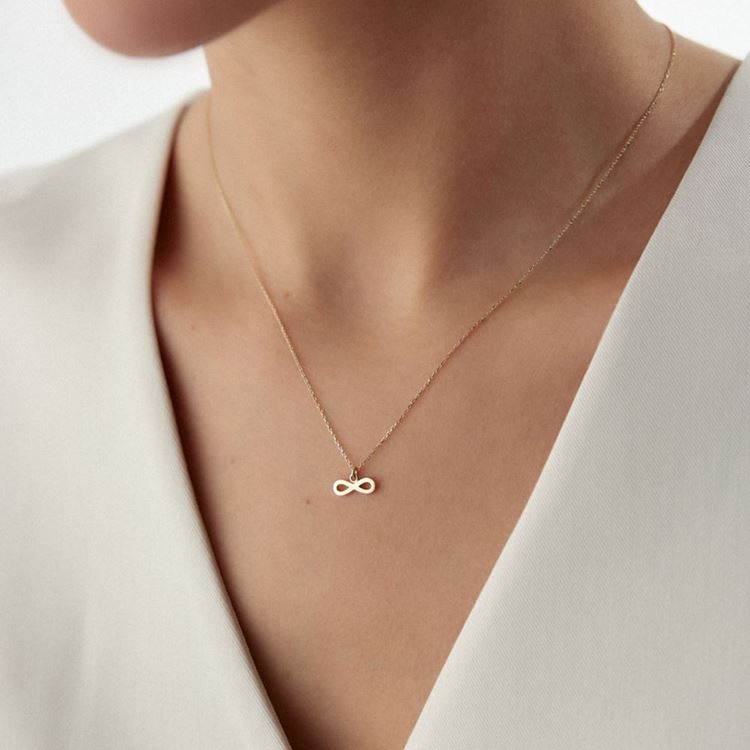 Aynalı Sonsuzluk Kolye