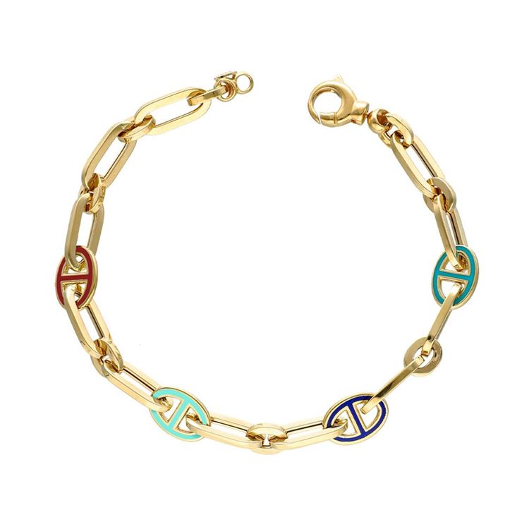 Renkli Mineli Eterna Bileklik
