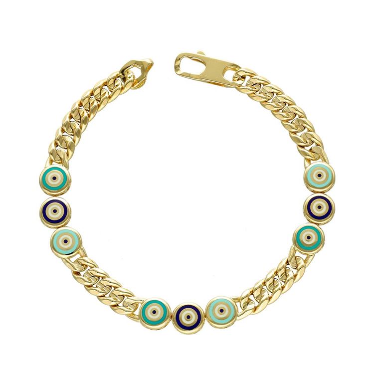 Fortuna Sarı Altın Mineli Bileklik