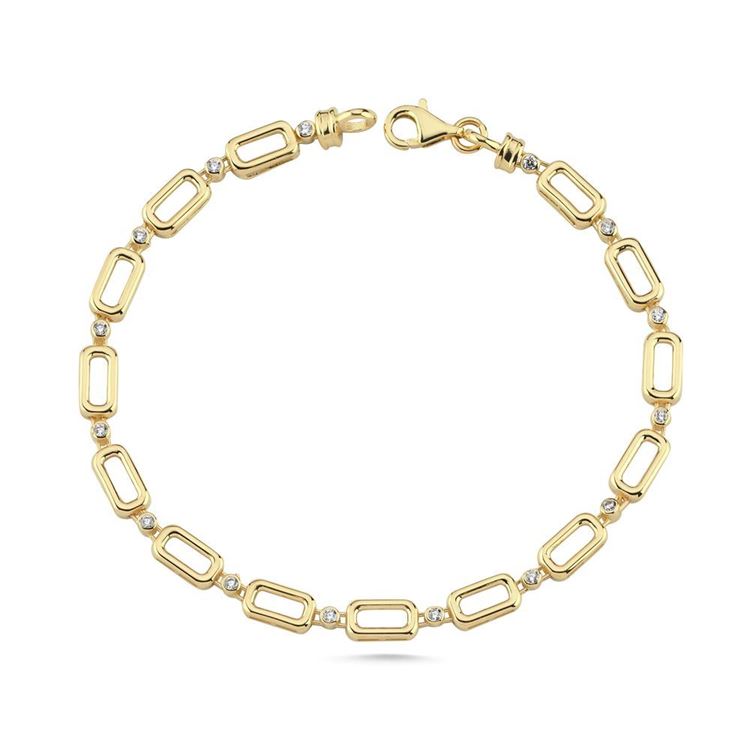 Ataç Tasarım Nokta Taşlı Bileklik