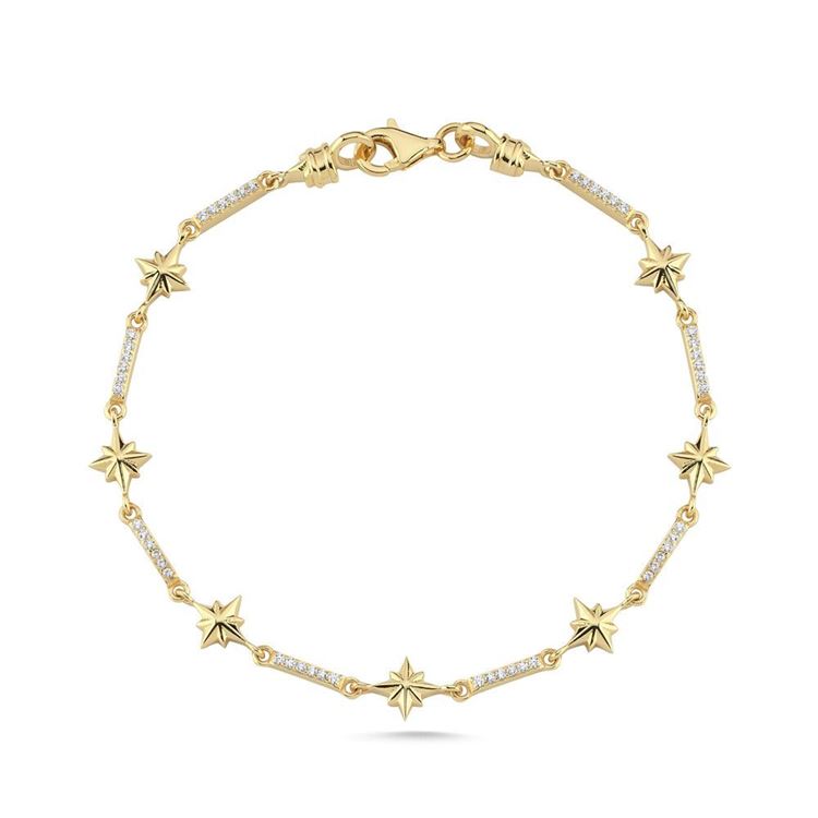 Kutup Yıldız Taşlı Bileklik