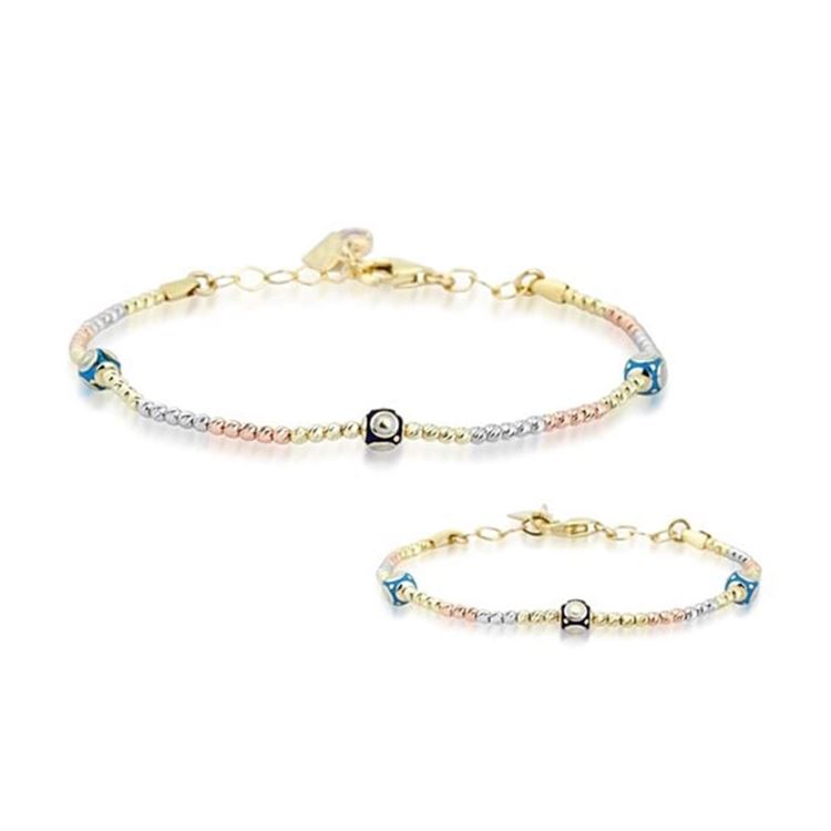 Anne Çocuk İkili Set Altın Bileklik