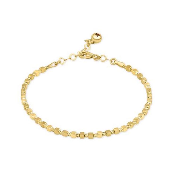 Altın Trend Küp Bileklik