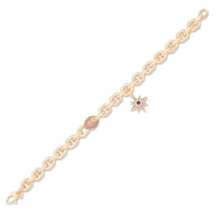 İtalyan Tasarım Kutup Yıldızı Altın Bileklik