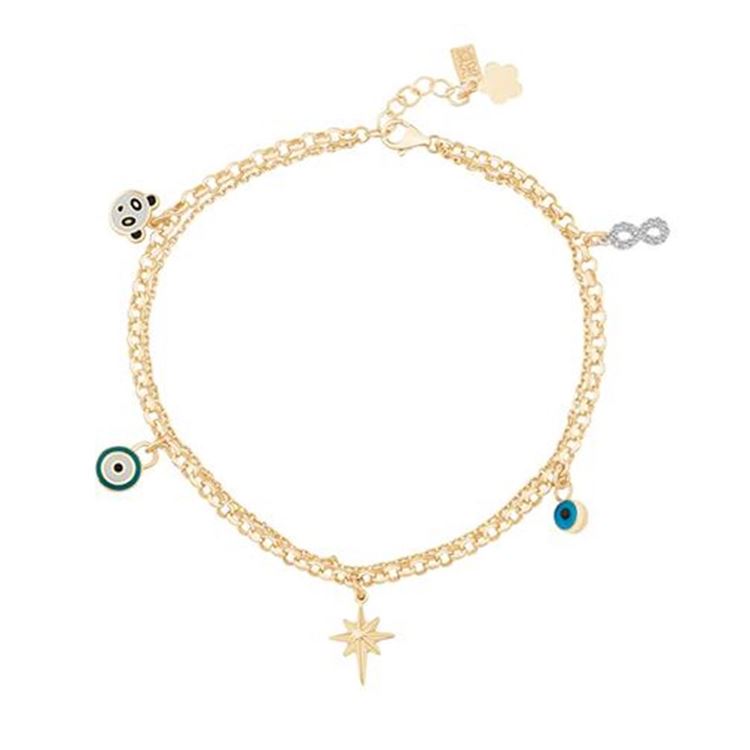 Kuzey Yıldızı Şans Altın Halhal