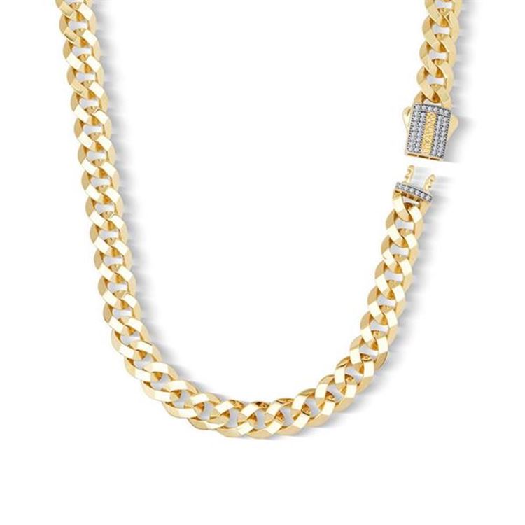 11Mm Altın Gurmet Zincir