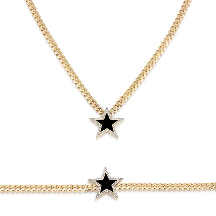 Kırmızı Taşlı Tasarım Zincir