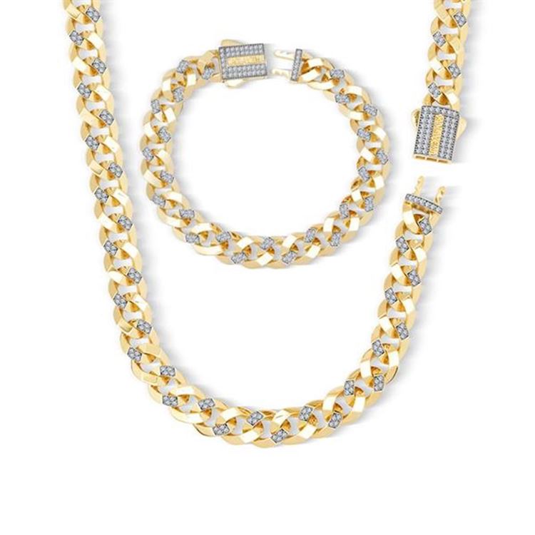 9Mm Altın Taşlı Gurmet Set