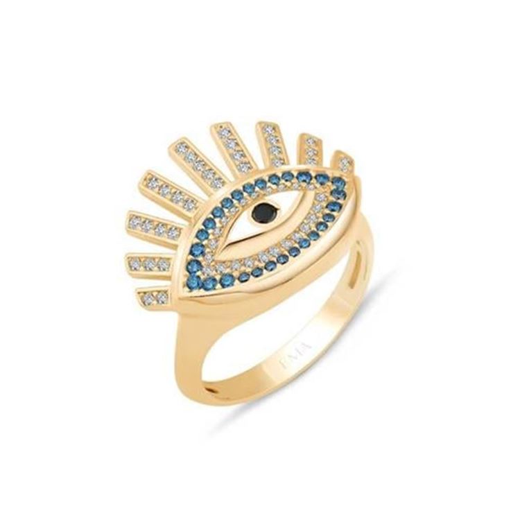 Taşlı Göz Yüzük