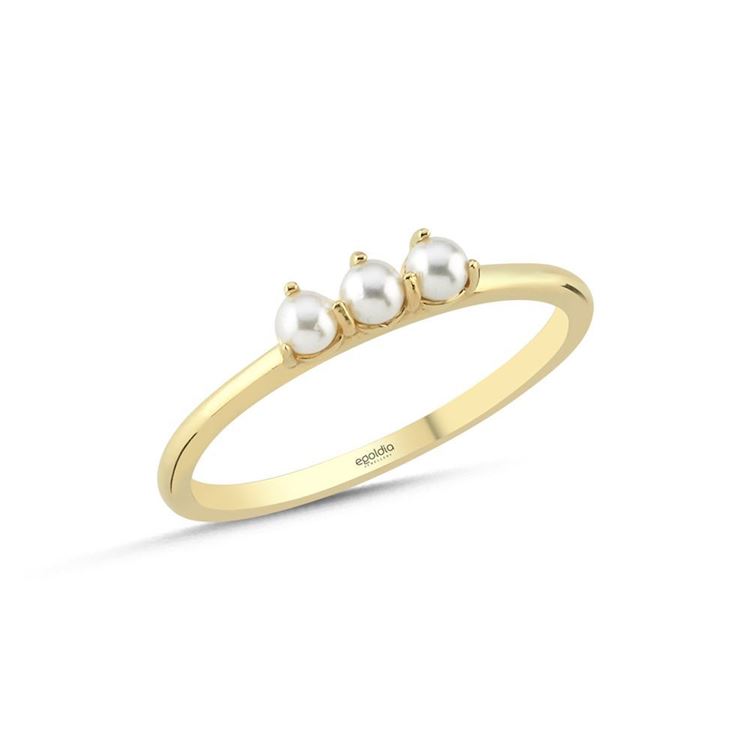 İnci Üçlü Yüzük