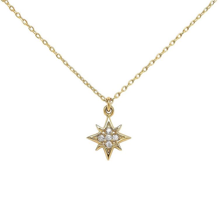 Kuzey Yıldızı Minimal Kolye