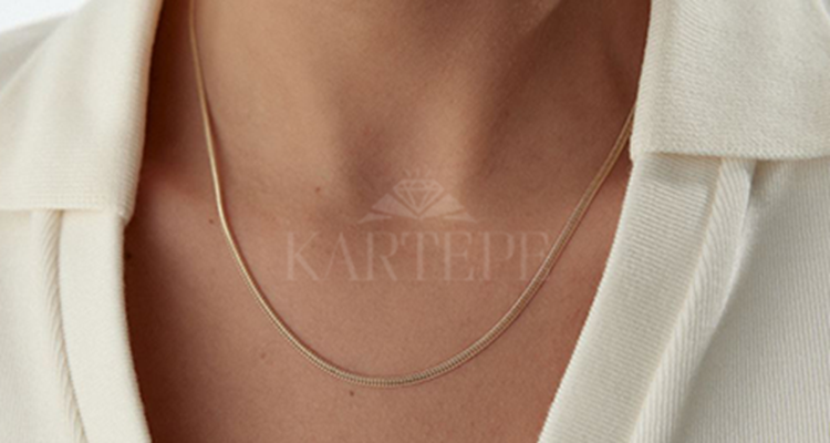 Balıksırtı Zincir Kolye ile Kusursuz ve Modern Şıklık