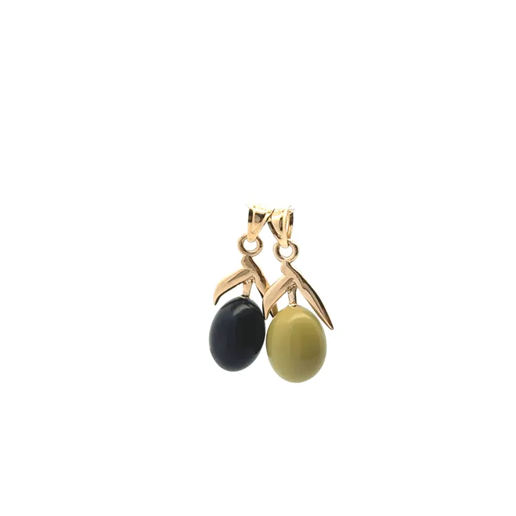 Zeytin Kolye Ucu(0,90*2,3 Cm)