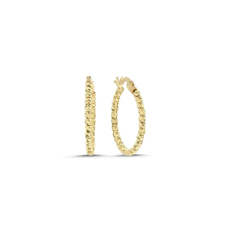 Dorika Toplu Orta Boy Küpe (2x2 cm 1,1 mm)