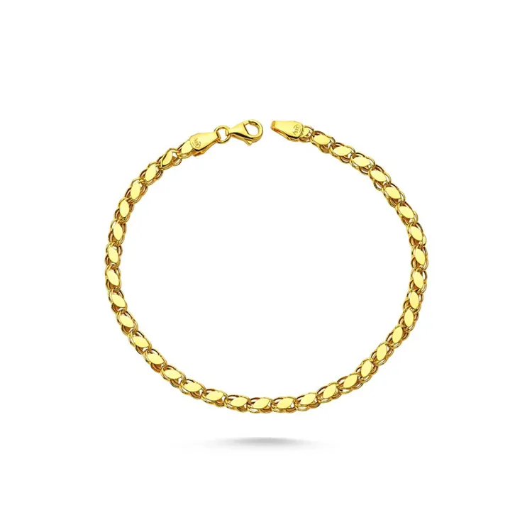 Pullu Zincir Bileklik 19 Cm