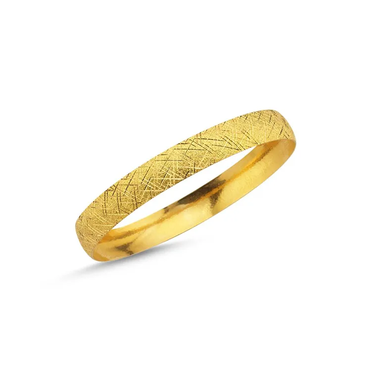 22 Ayar Tel Altın Bilezik 10mm 10 Gr