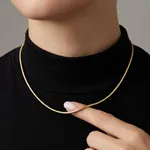 İtalyan Tondo 1,4 mm Altın Zincir