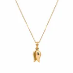 Lale Tasarım Kolye(9.5 Mm* 7 Mm 4Mm)