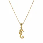 Deniz Atı Tasarım Kolye(13 Mm* 8 Mm 4Mm)
