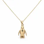 Penguen Figürlü Altın Kolye (2*0.5Cm)