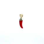 Kırmızı Biber Kolye Ucu(0,3*1.8 Cm)